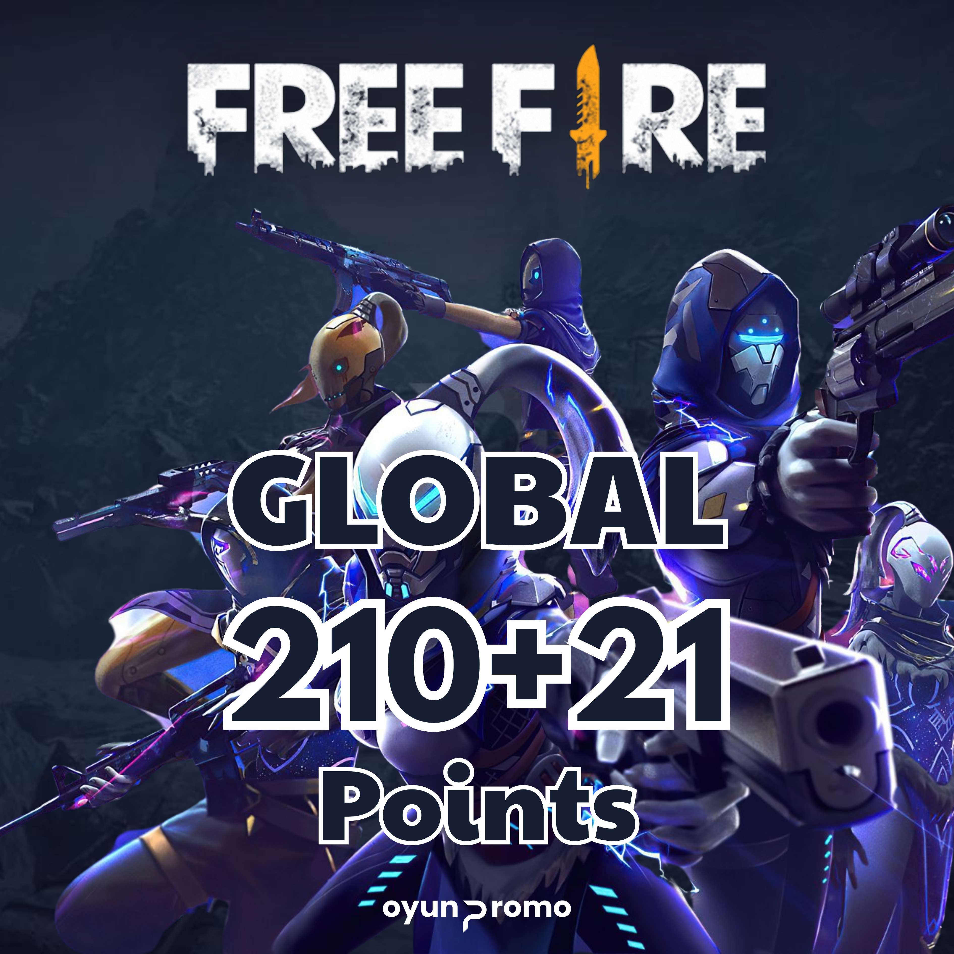 Free Fire 210 + 21 Diamond