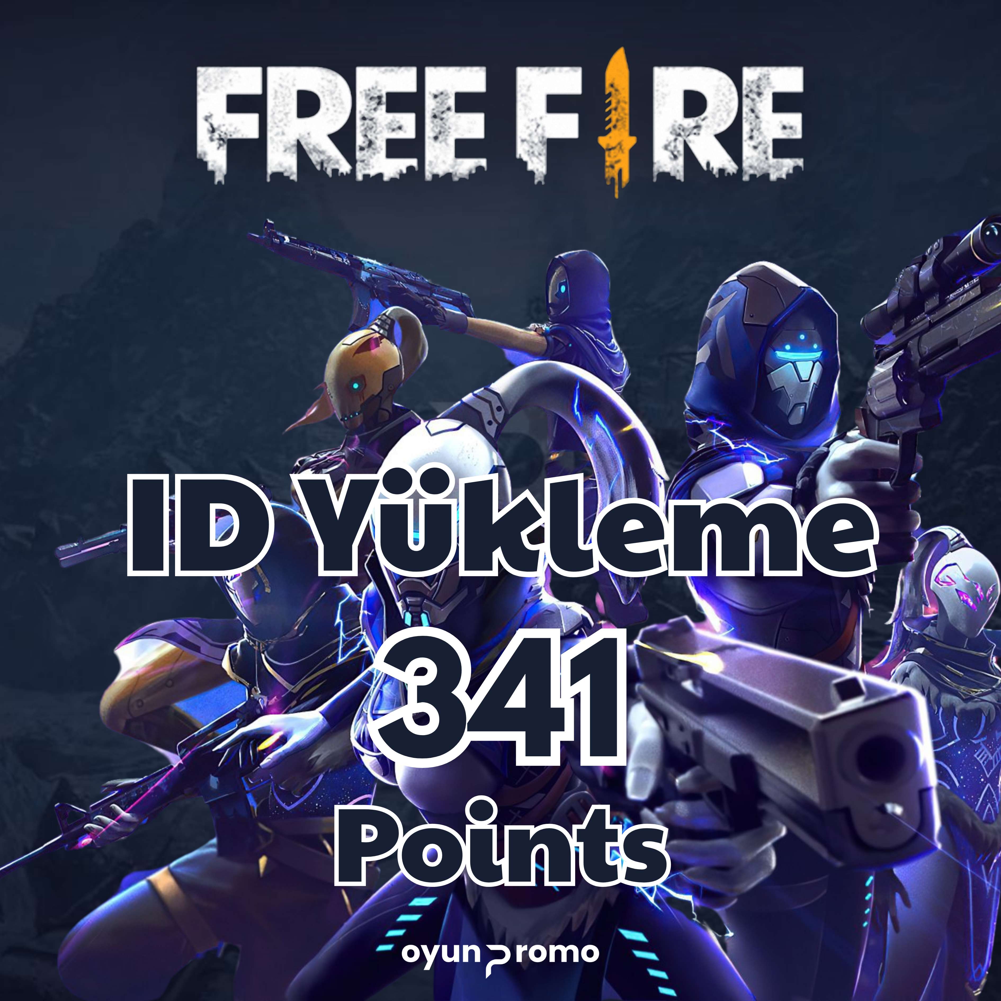 Free Fire 341 Elmas