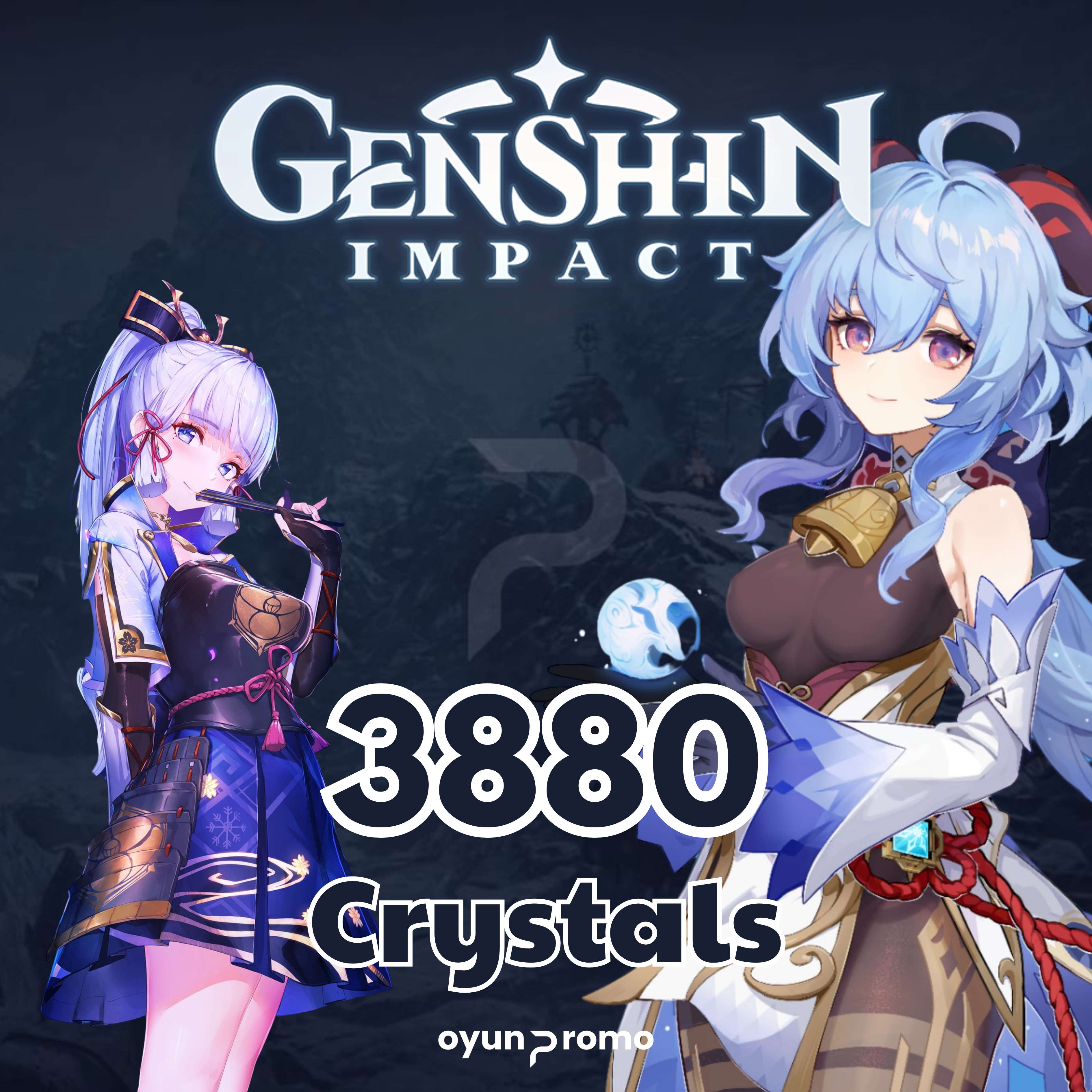 Genshin Impact 3880 Genesis Crystals