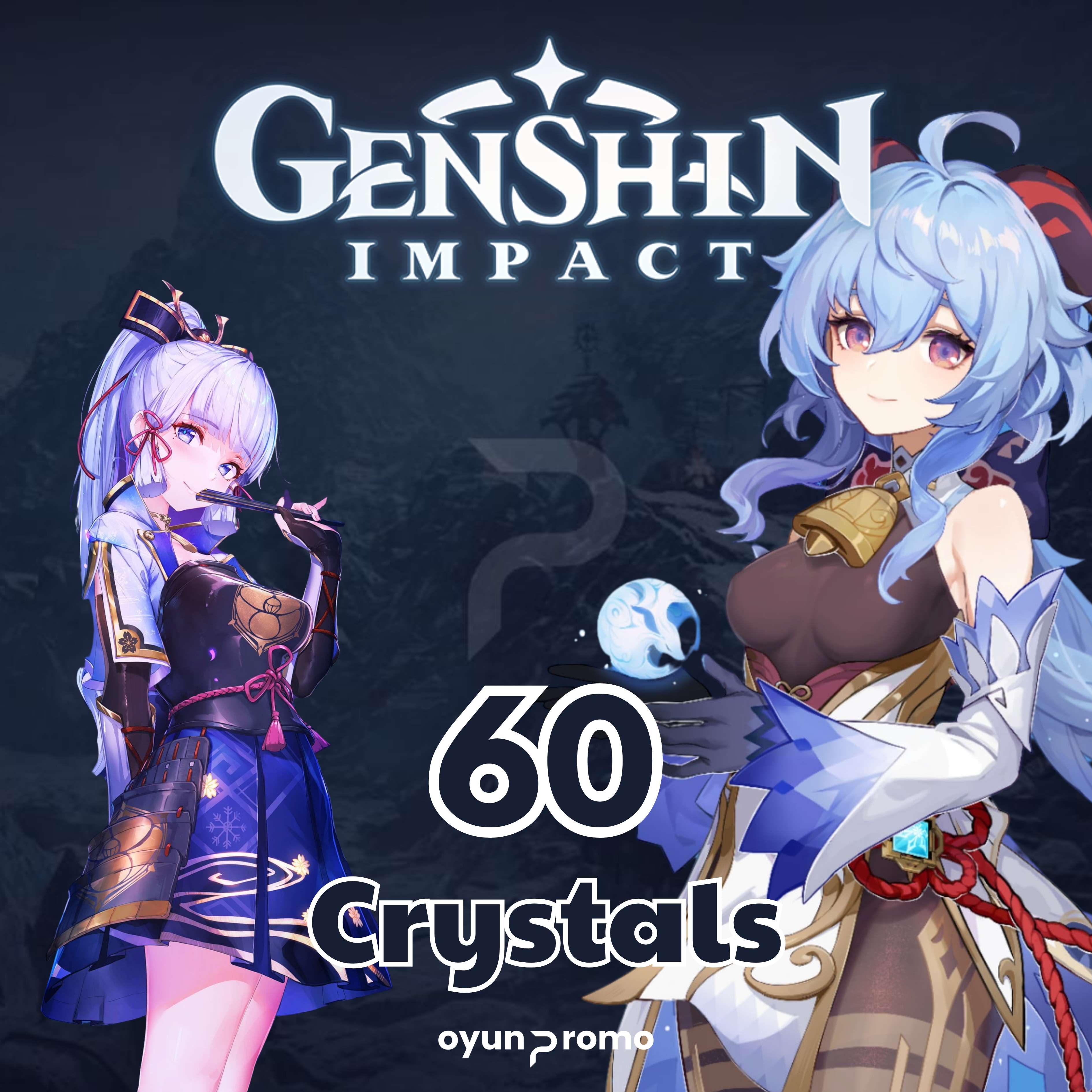 Genshin Impact 60 Genesis Crystals