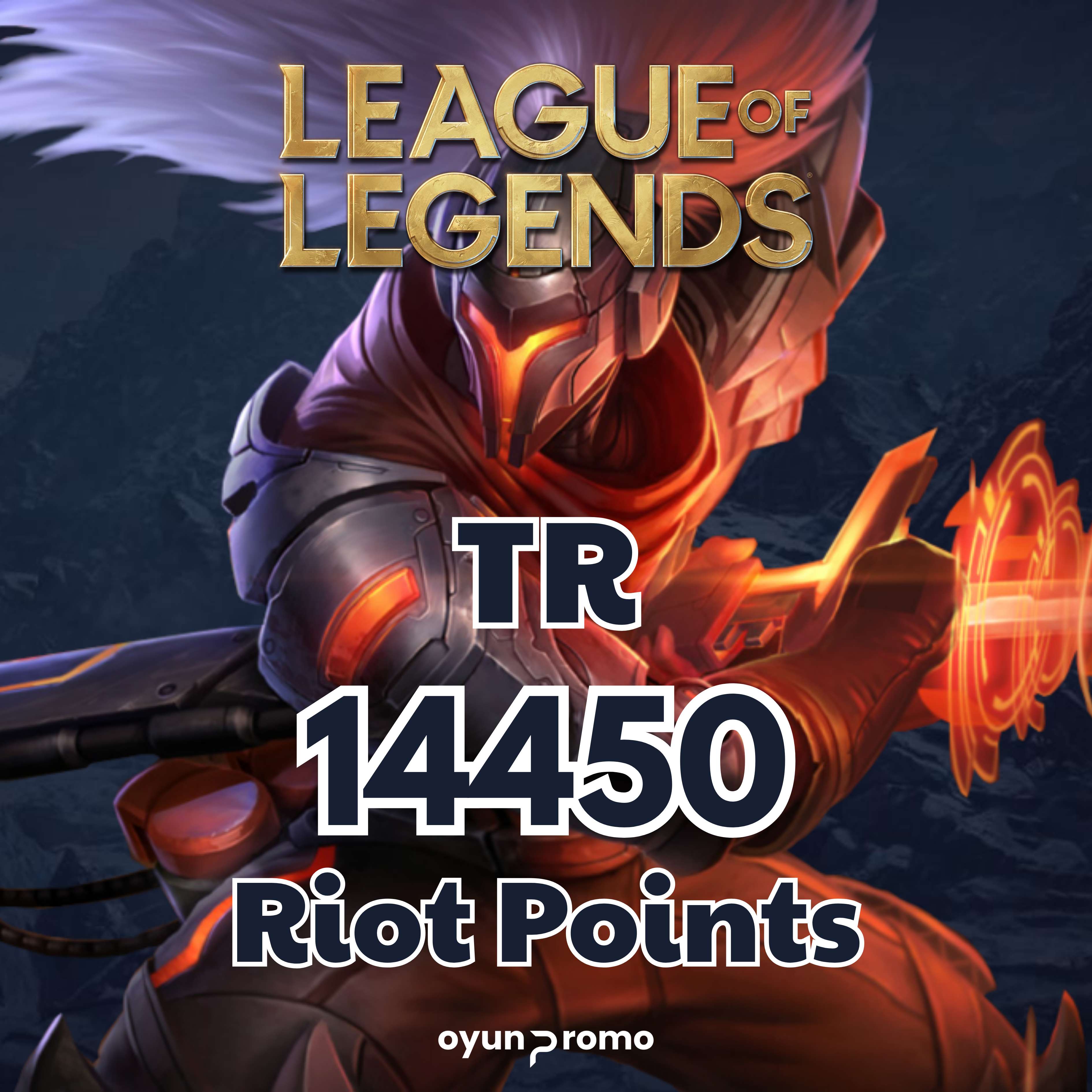 League Of Legends 14450 Riot Points