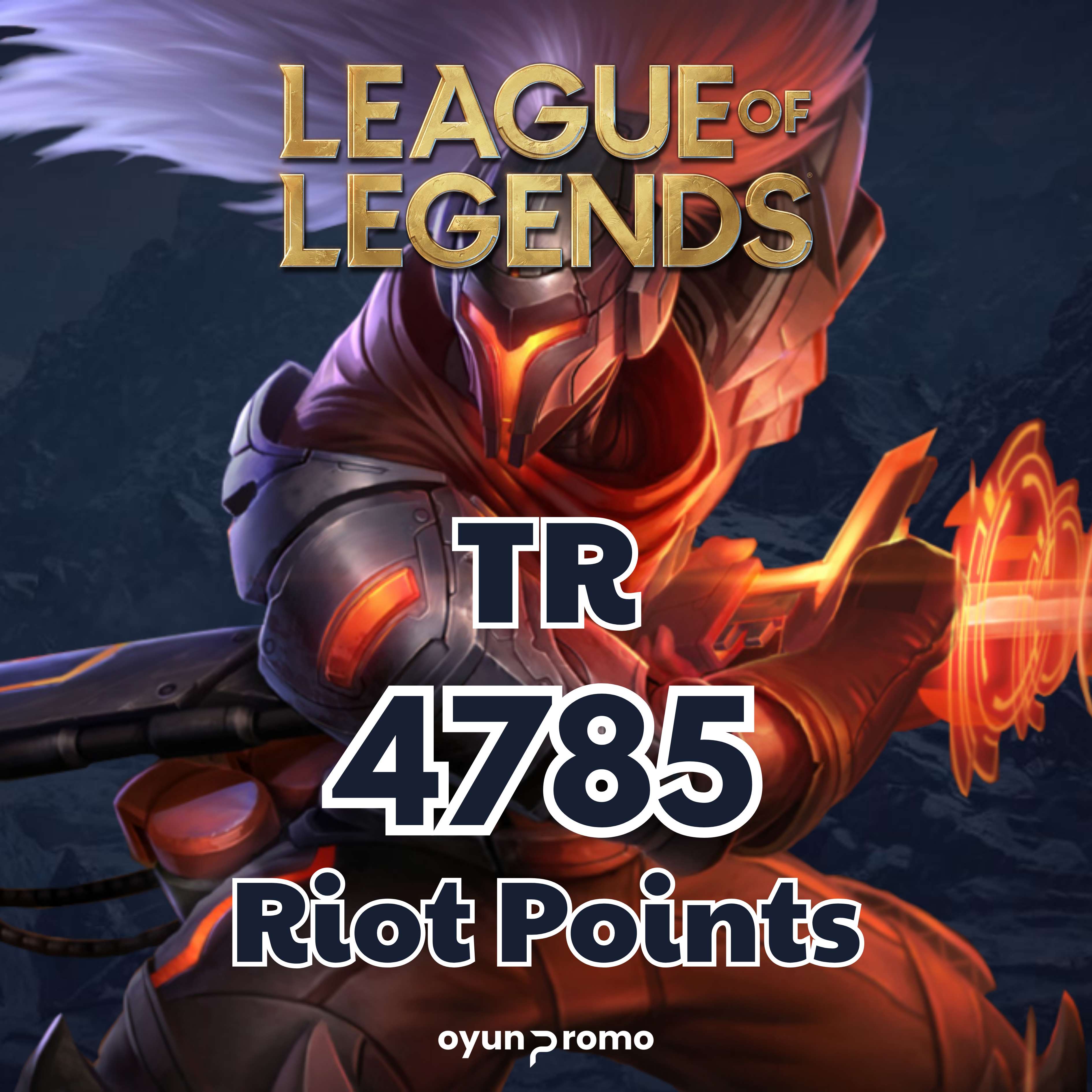 League Of Legends 4785 Riot Points