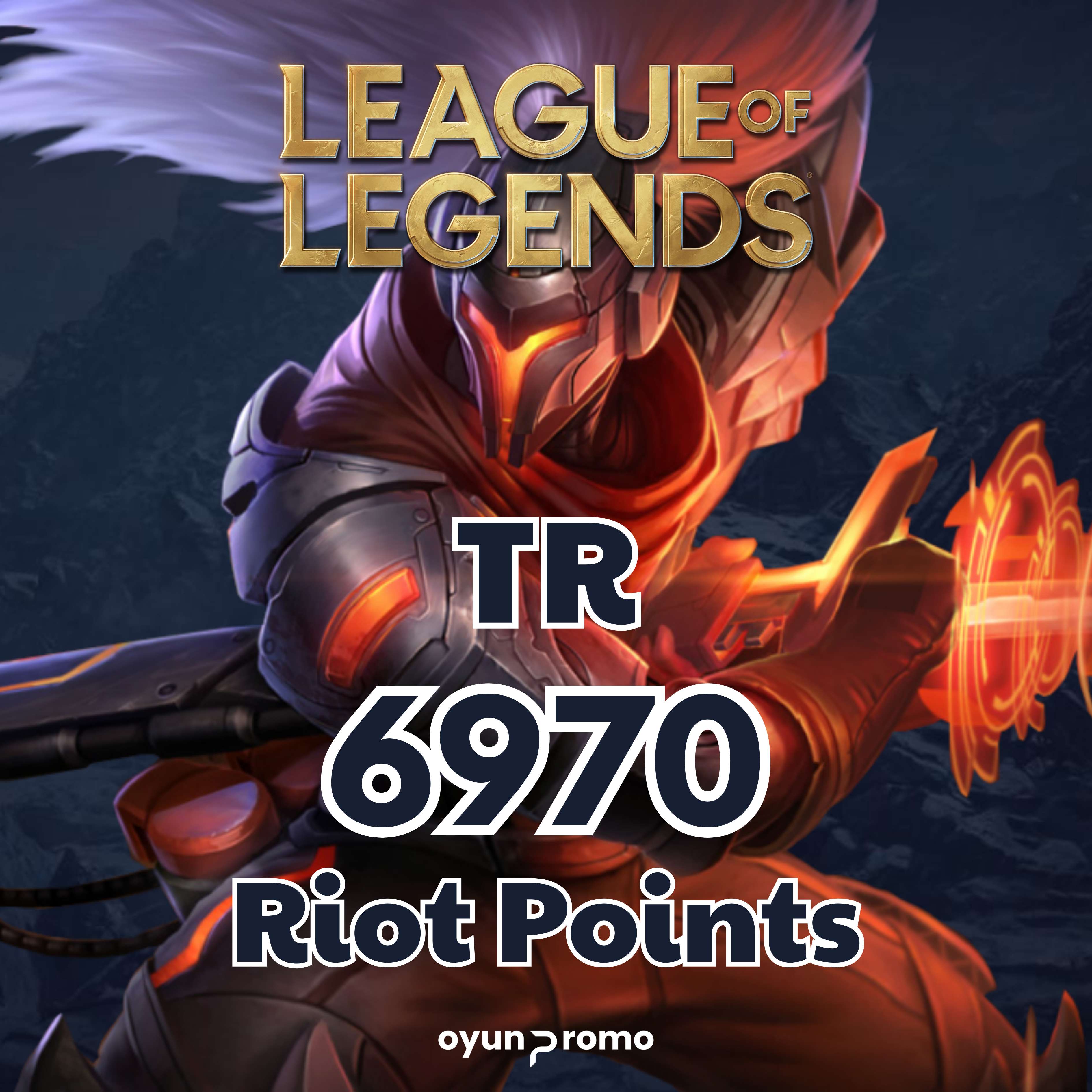 League Of Legends 6970 Riot Points