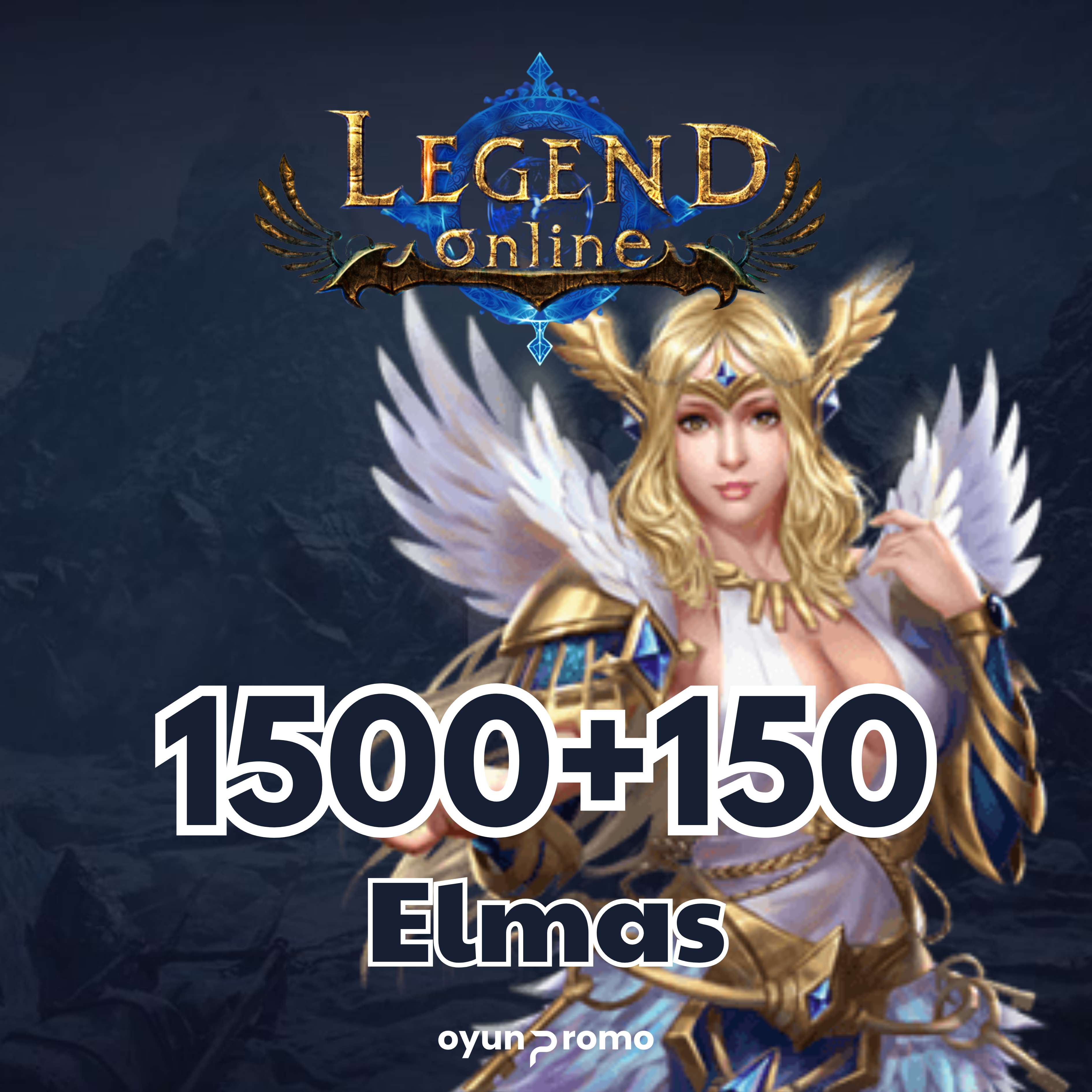 1500 + 150 Legend Online Elmas