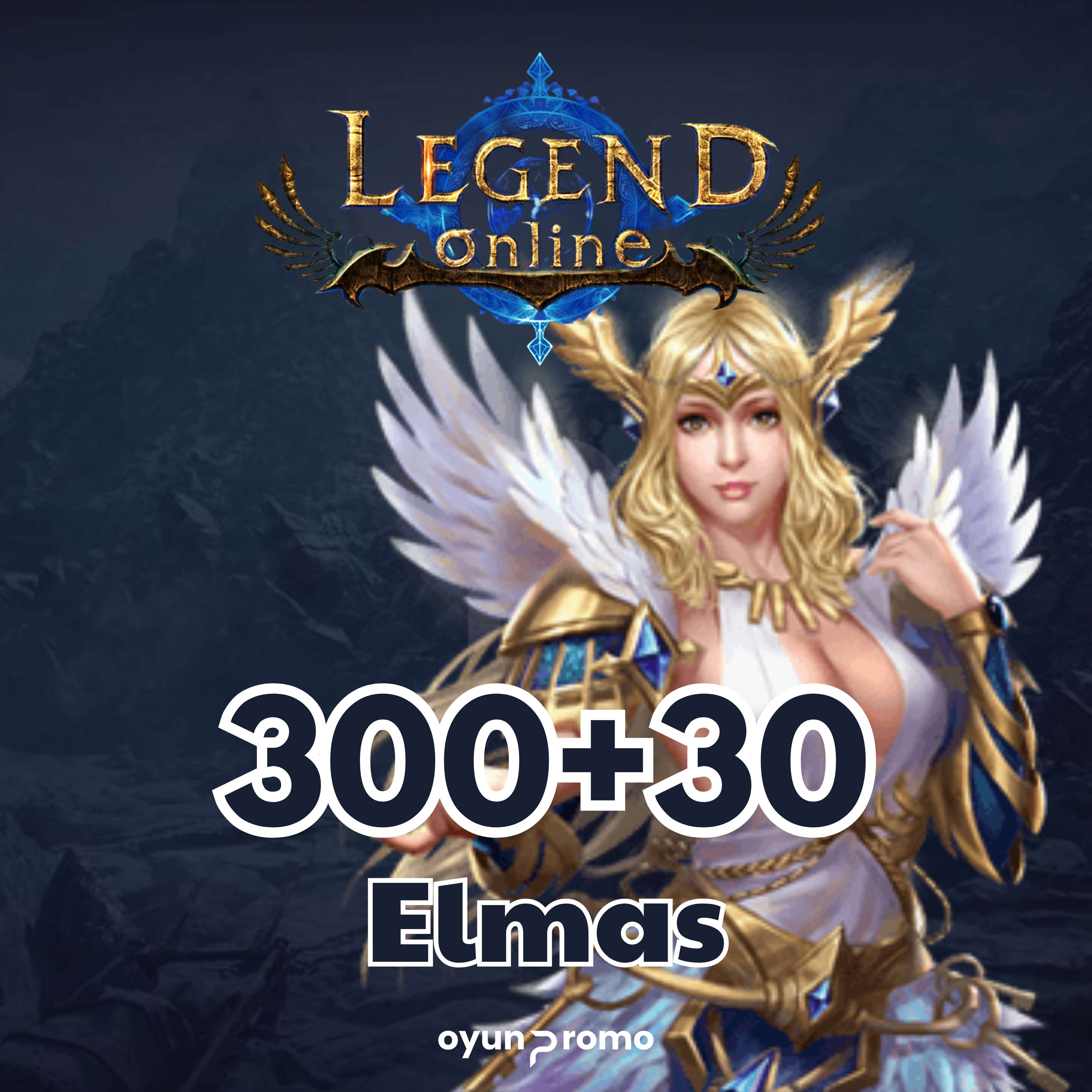 300 + 30 Legend Online Elmas