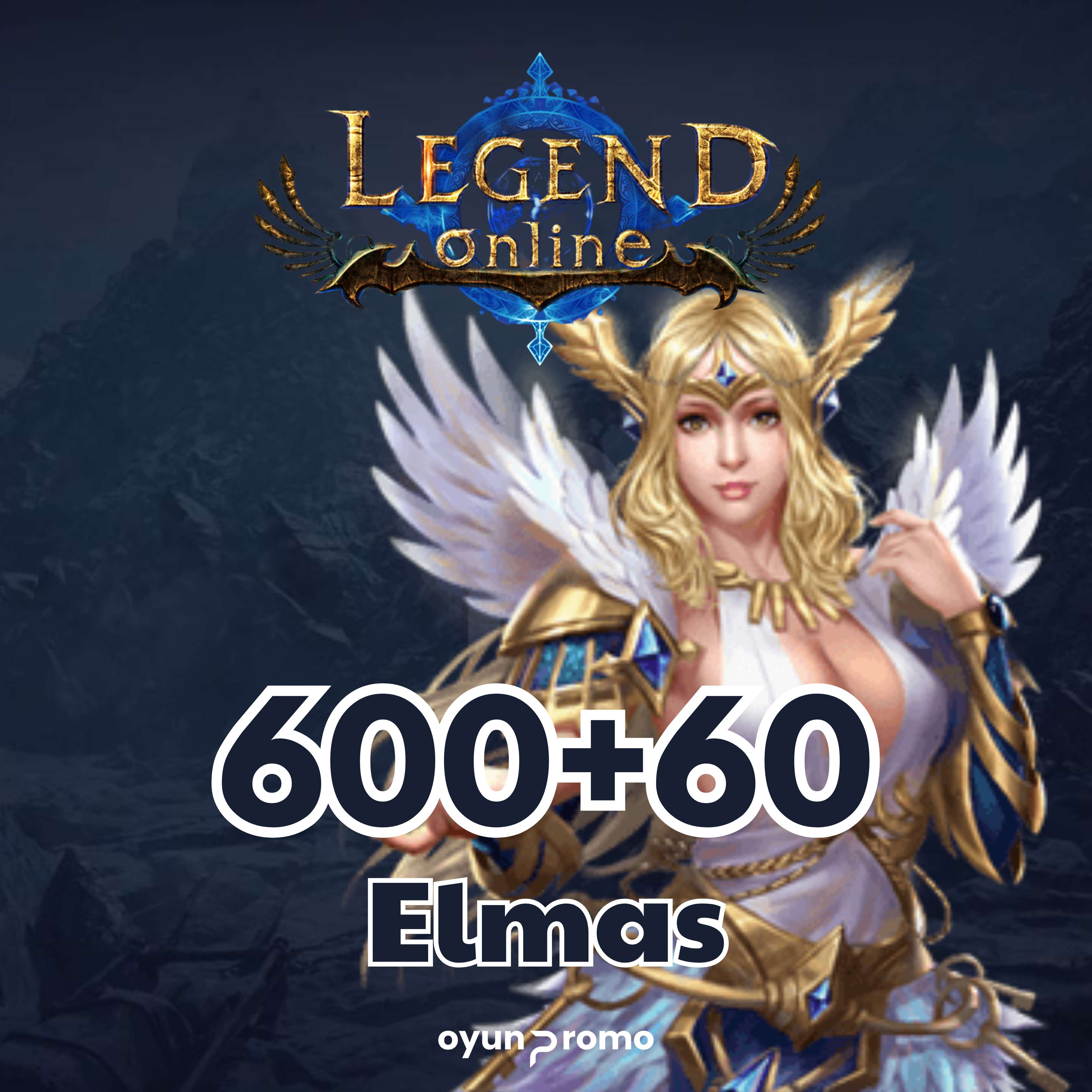 600 + 60 Legend Online Elmas