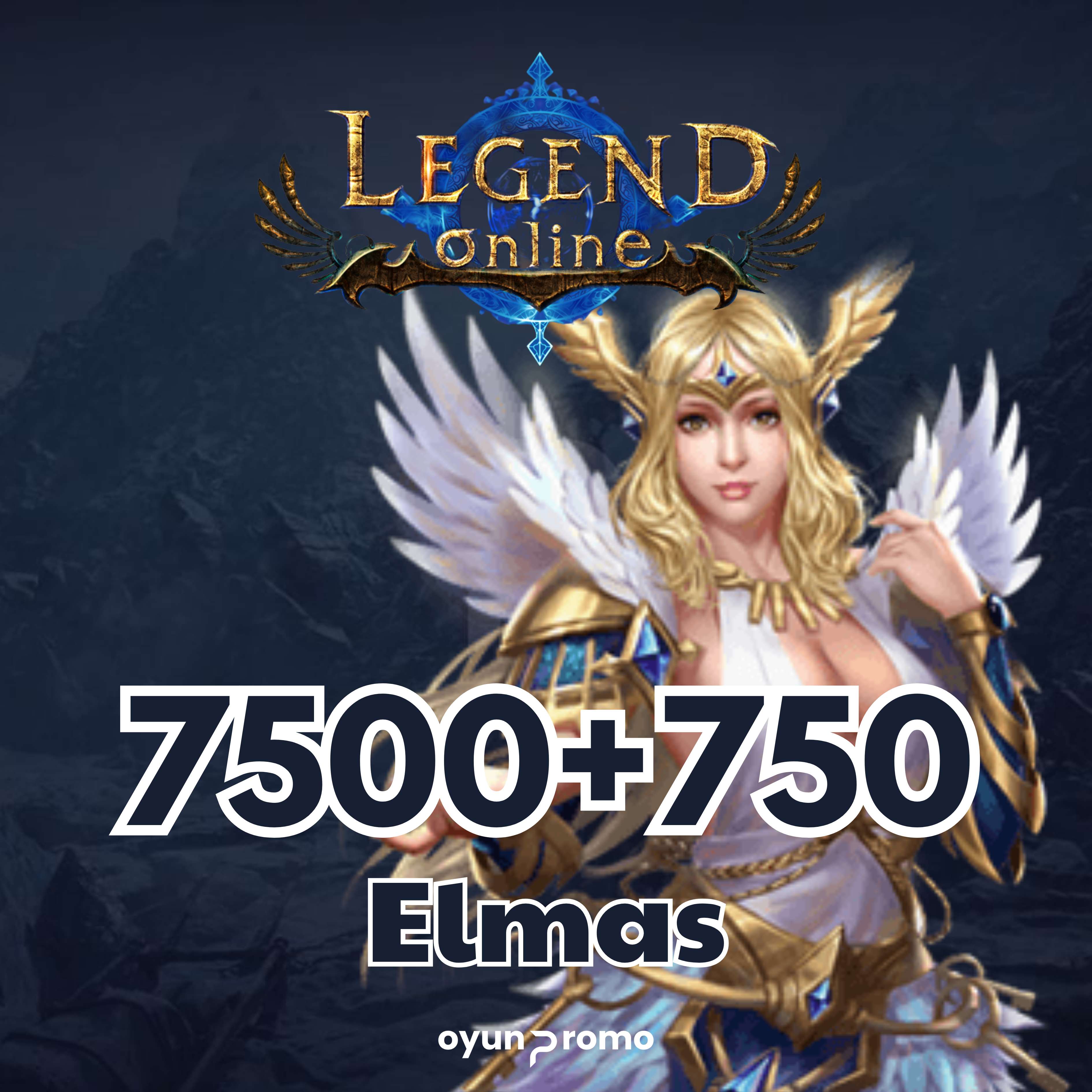 7500 + 750 Legend Online Elmas