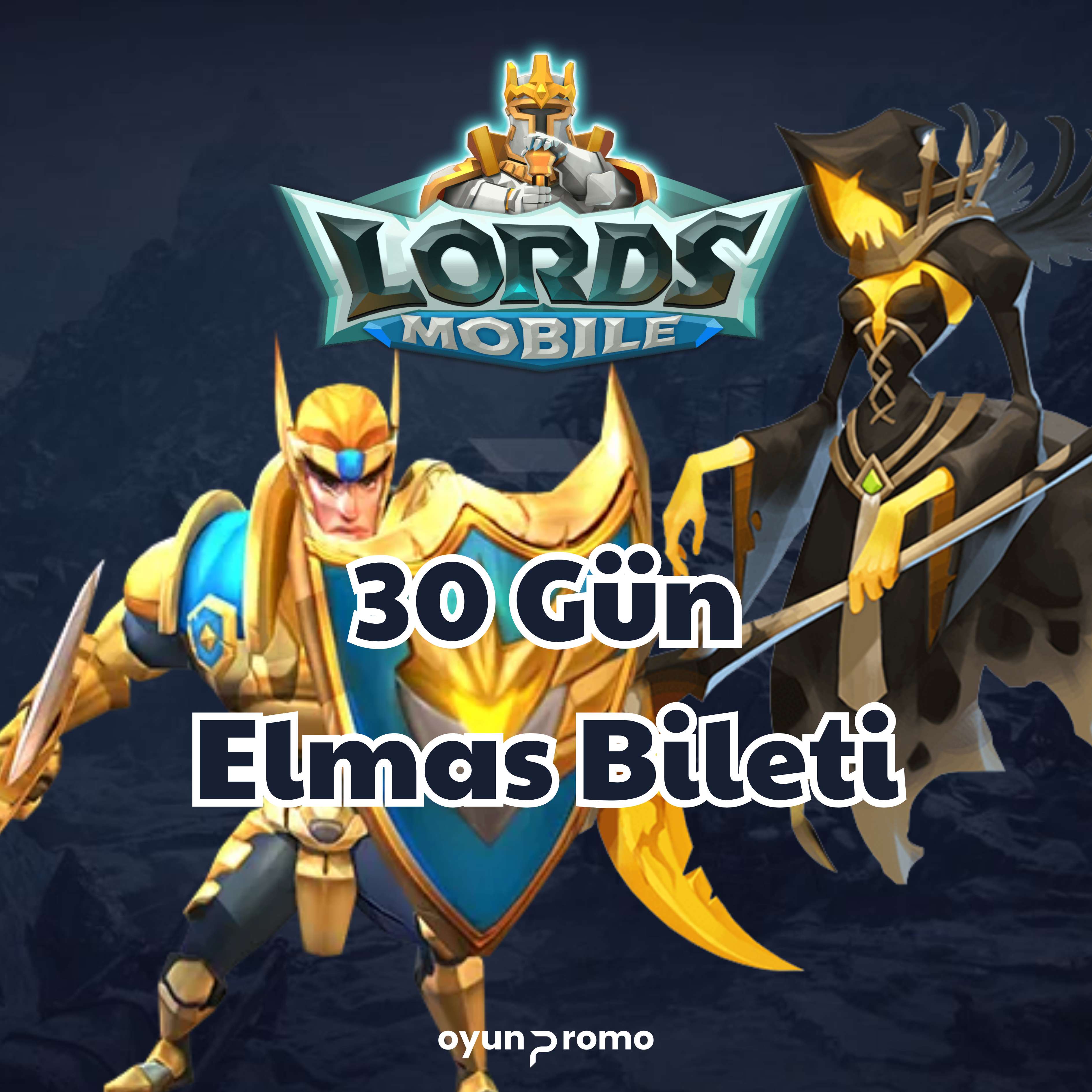 Lords Mobile 30 Gün Elmas Bileti
