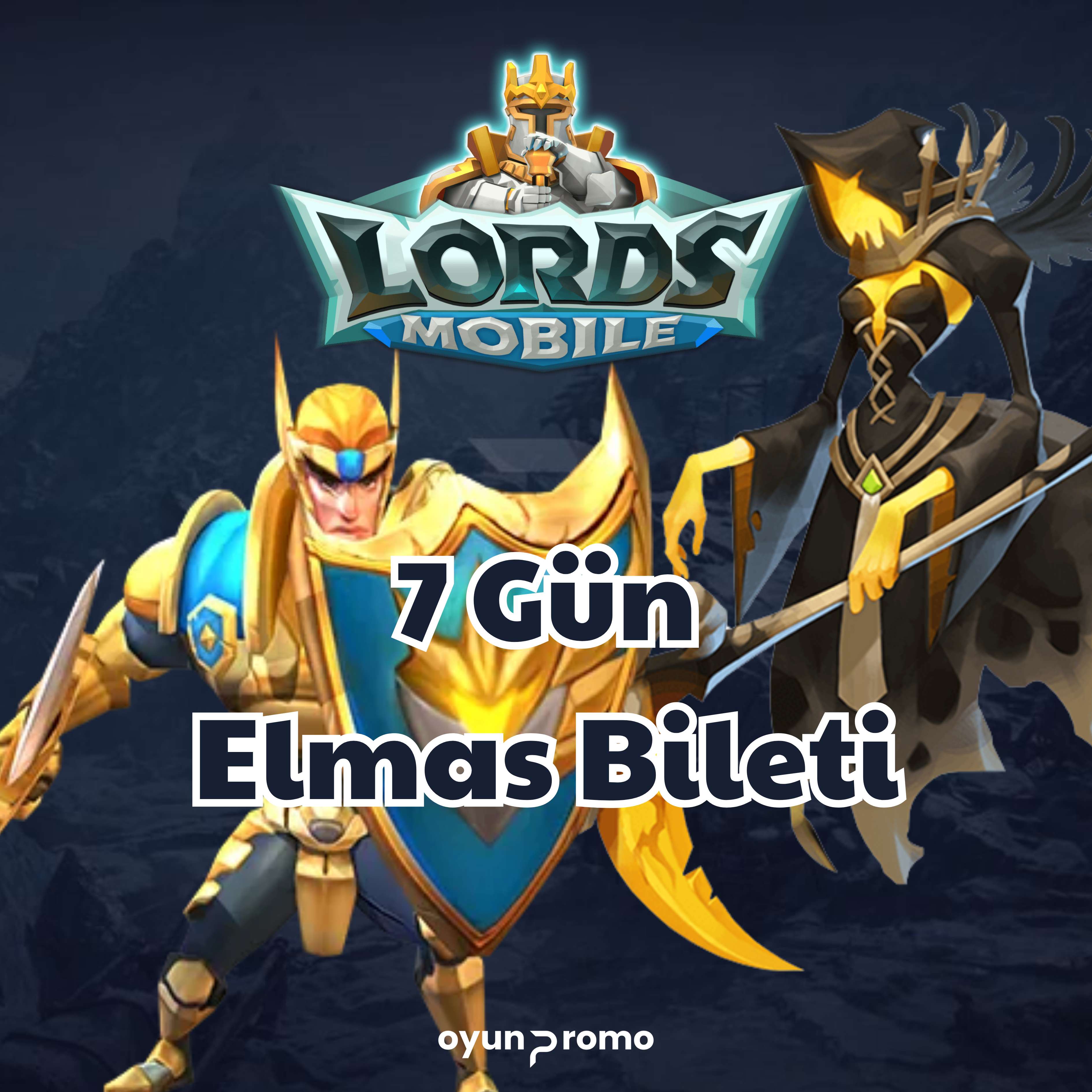 Lords Mobile 7 Gün Elmas Bileti
