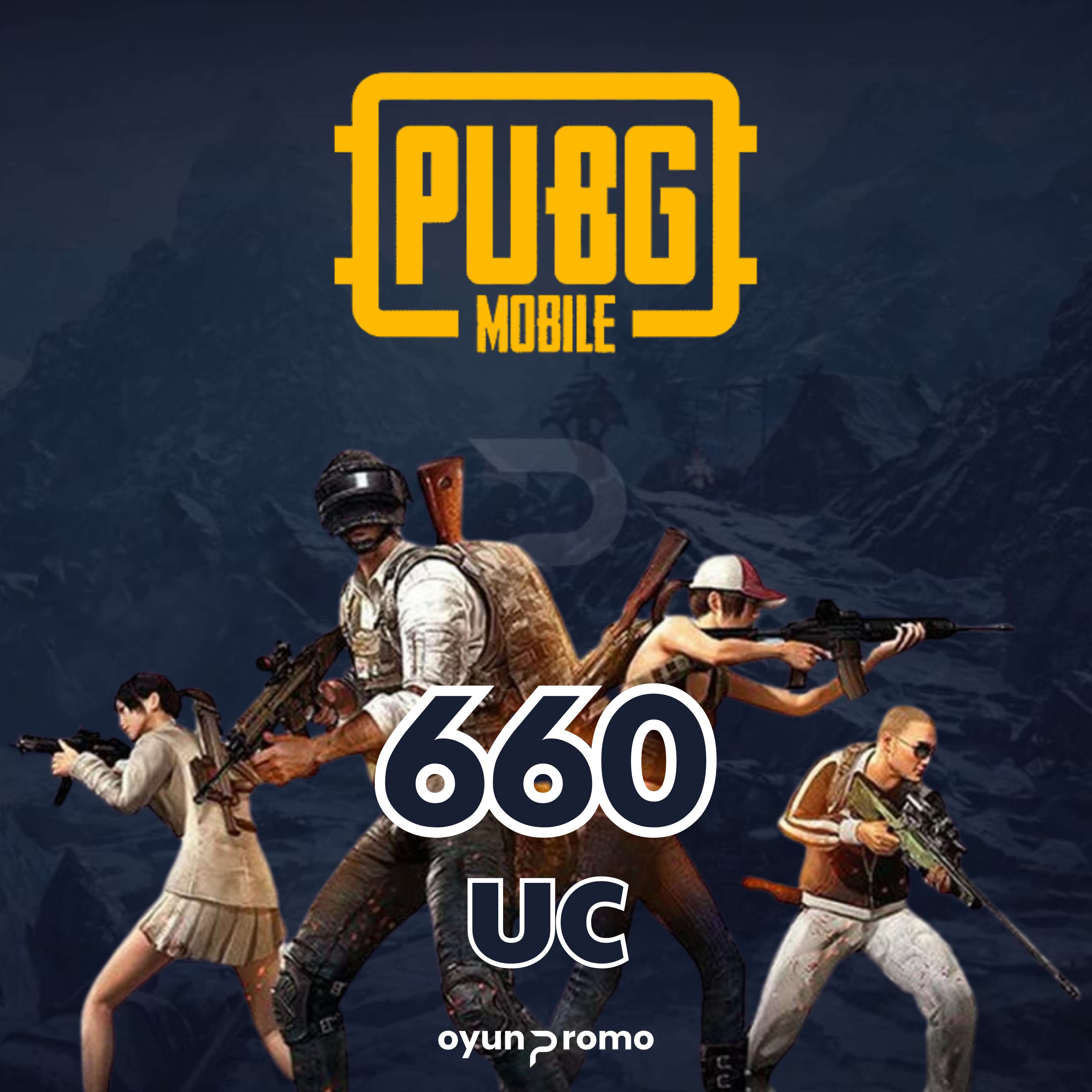 PubG Mobile 660 UC
