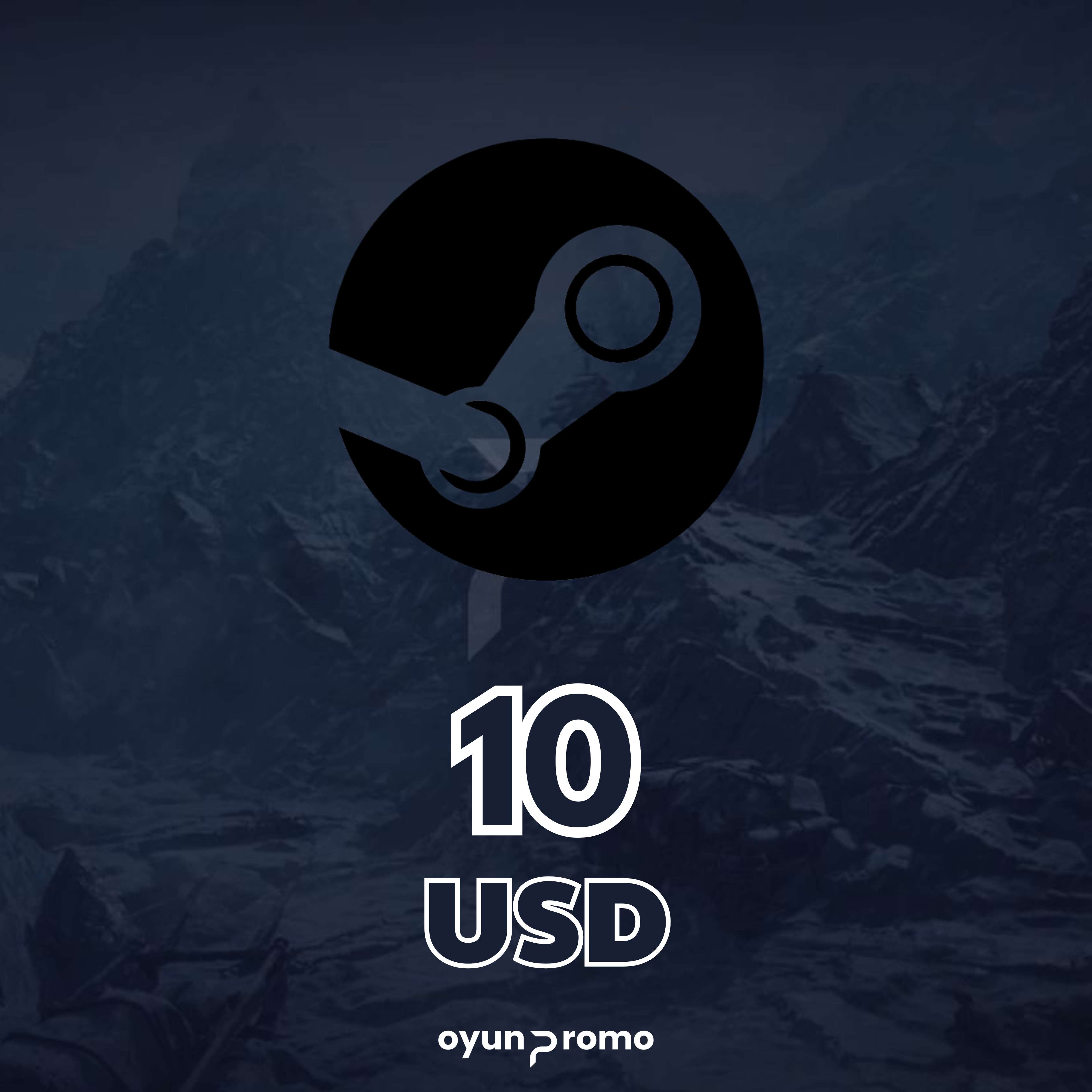 Steam Gift Card 10 USD