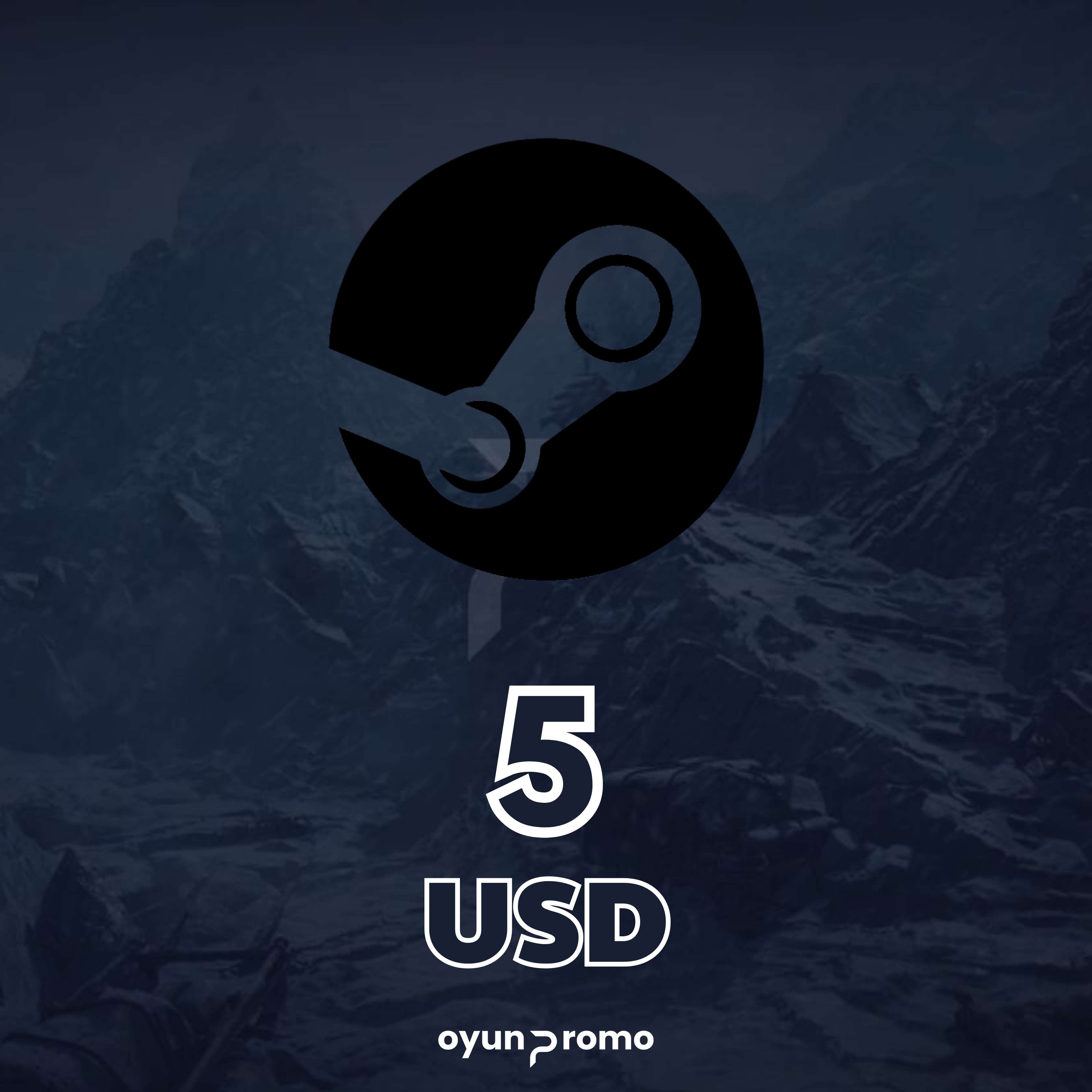 Steam Gift Card 5 USD