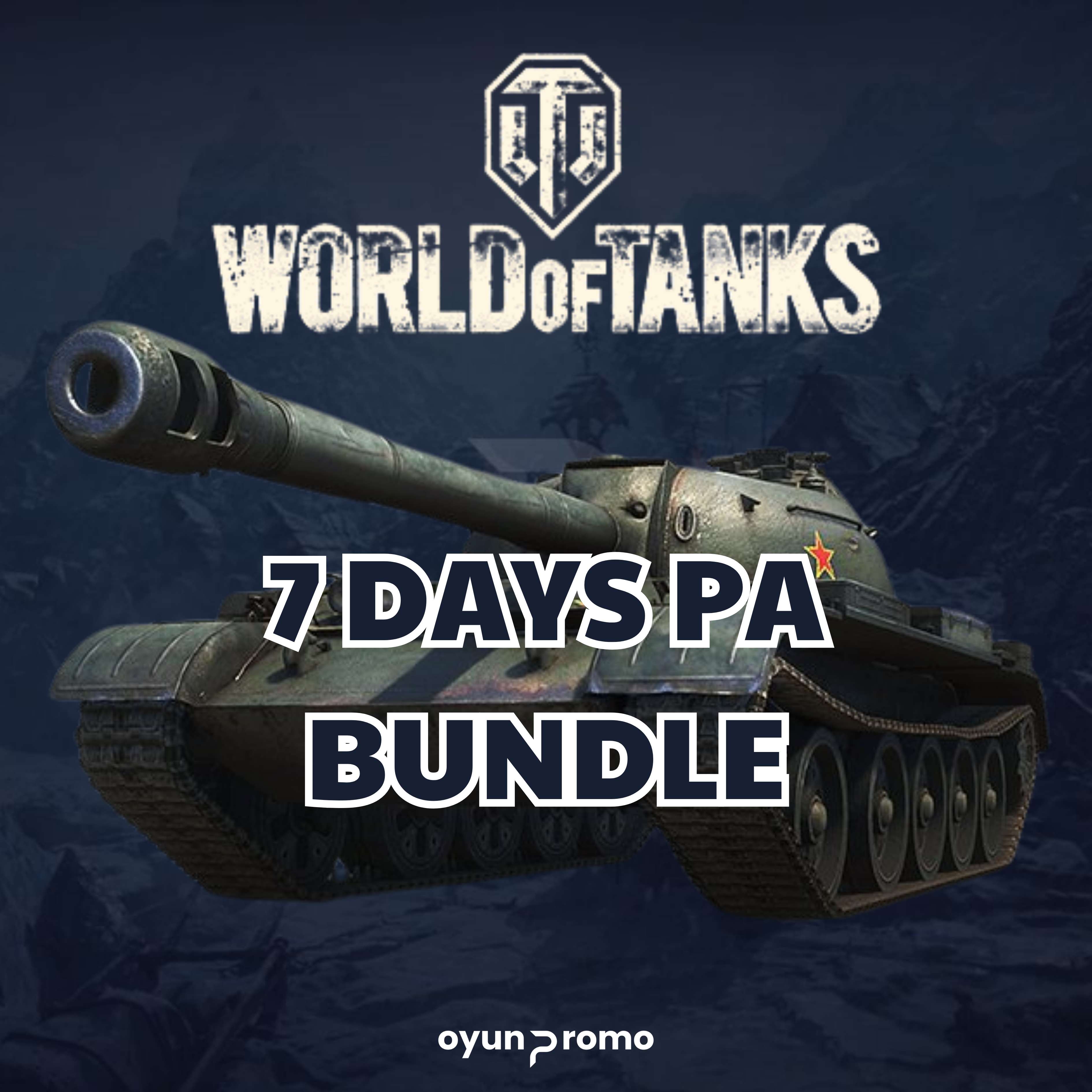 World of Tanks 7 WOT PA Days Bundle